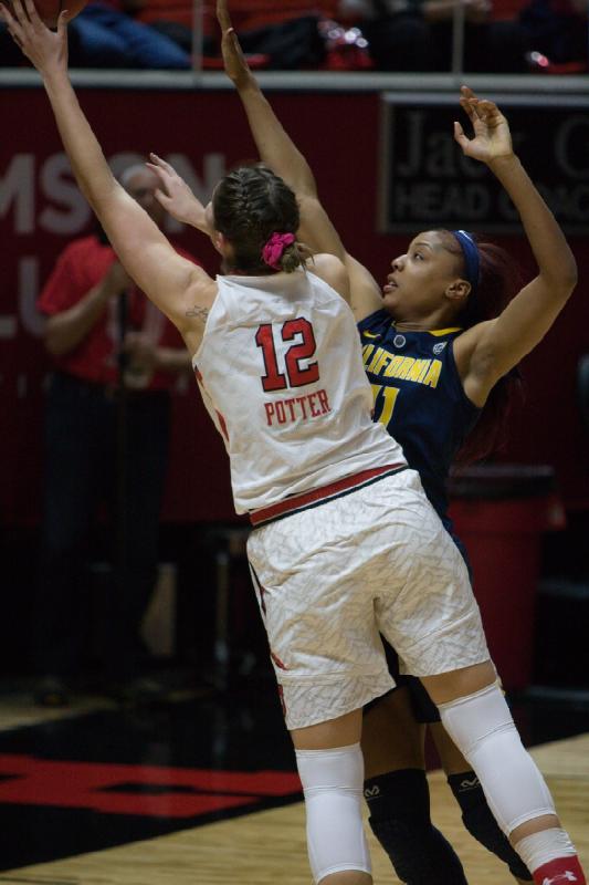 2016-02-19 19:26:27 ** Basketball, Cal, Damenbasketball, Emily Potter, Utah Utes ** 