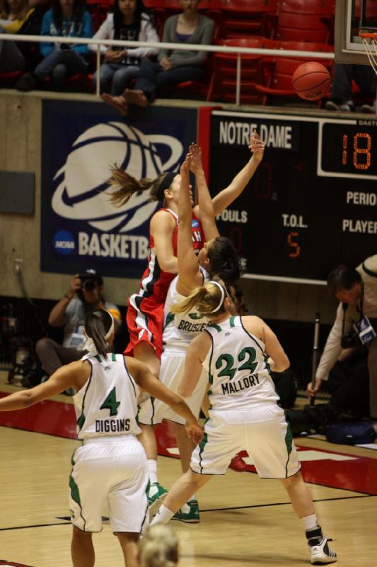 2011-03-19 16:27:50 ** Basketball, Damenbasketball, Michelle Plouffe, Notre Dame, Utah Utes ** 