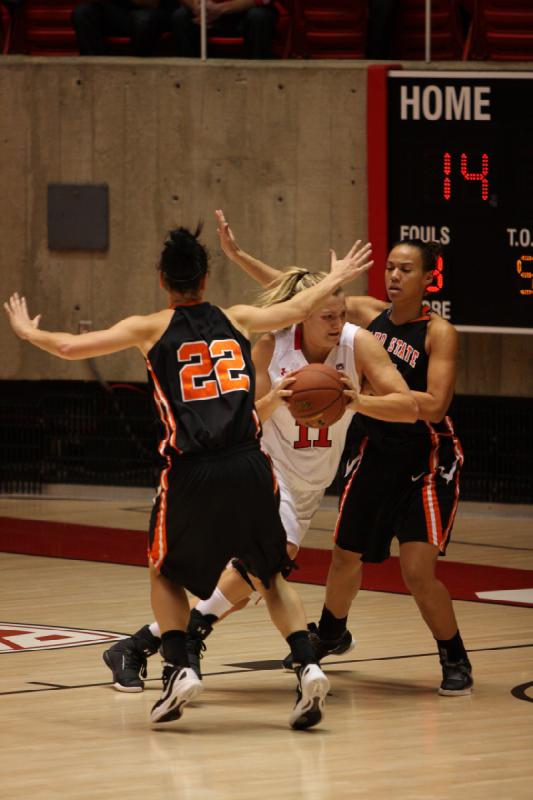2011-12-06 19:17:51 ** Basketball, Idaho State, Taryn Wicijowski, Utah Utes, Women's Basketball ** 