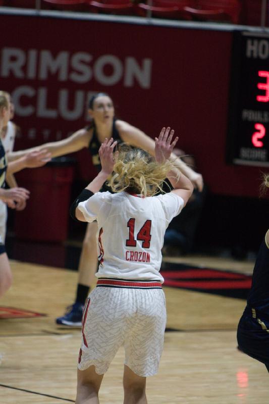 2015-12-29 19:40:32 ** Basketball, Paige Crozon, UC Davis, Utah Utes, Women's Basketball ** 