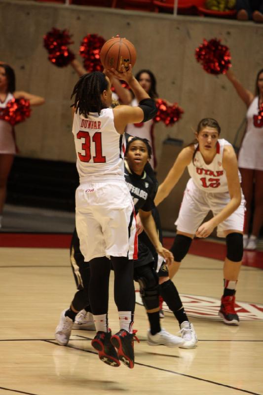 2014-01-29 19:06:29 ** Basketball, Ciera Dunbar, Colorado, Damenbasketball, Emily Potter, Utah Utes ** 