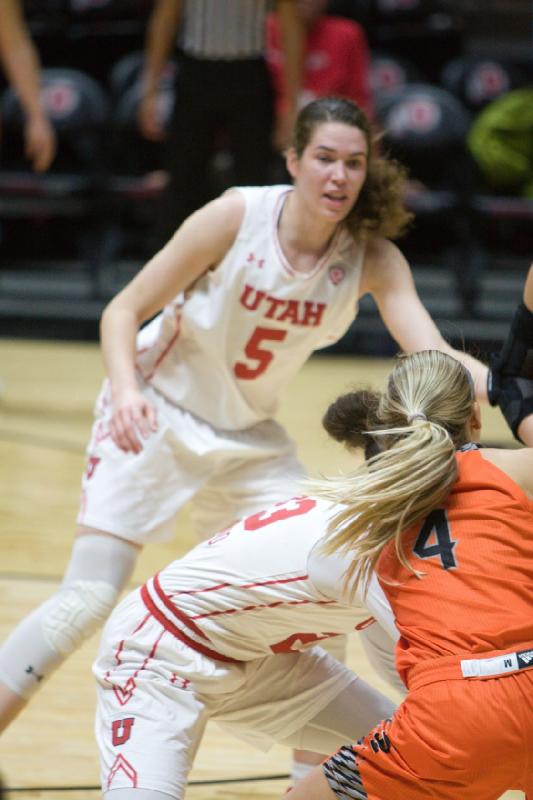 2018-11-19 19:17:42 ** Basketball, Damenbasketball, Daneesha Provo, Idaho State, Megan Huff, Utah Utes ** 