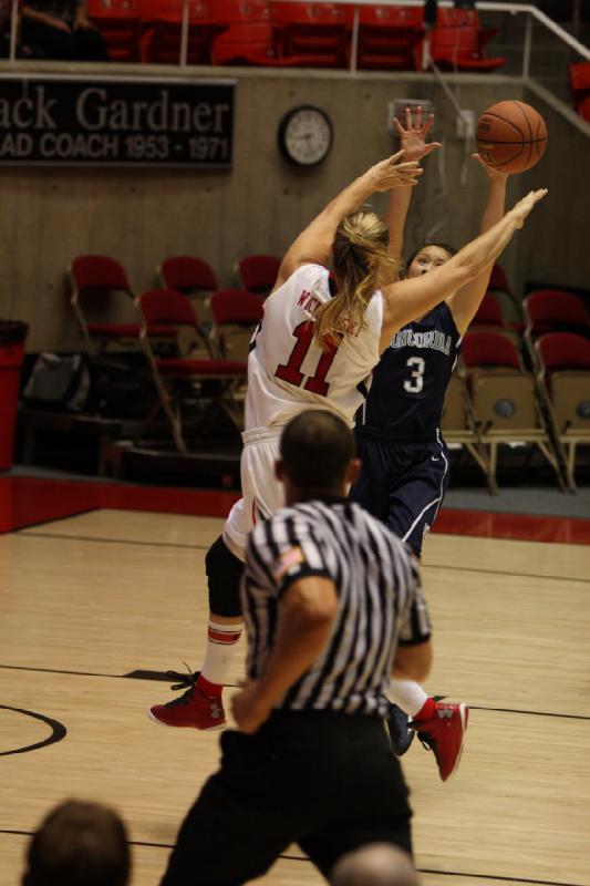 2012-11-01 20:22:35 ** Basketball, Concordia, Damenbasketball, Taryn Wicijowski, Utah Utes ** 