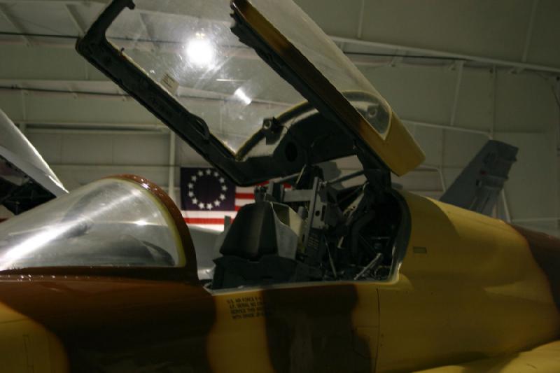 2007-04-08 13:18:54 ** Air Force, Hill AFB, Utah ** Cockpit of the Northrop F-5E 'Tiger II'.