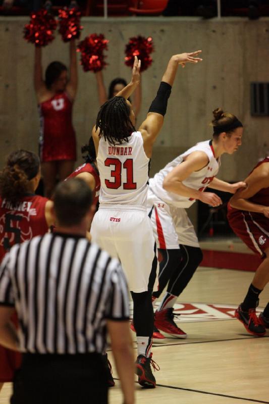 2014-02-14 19:25:55 ** Basketball, Ciera Dunbar, Michelle Plouffe, Utah Utes, Washington State, Women's Basketball ** 