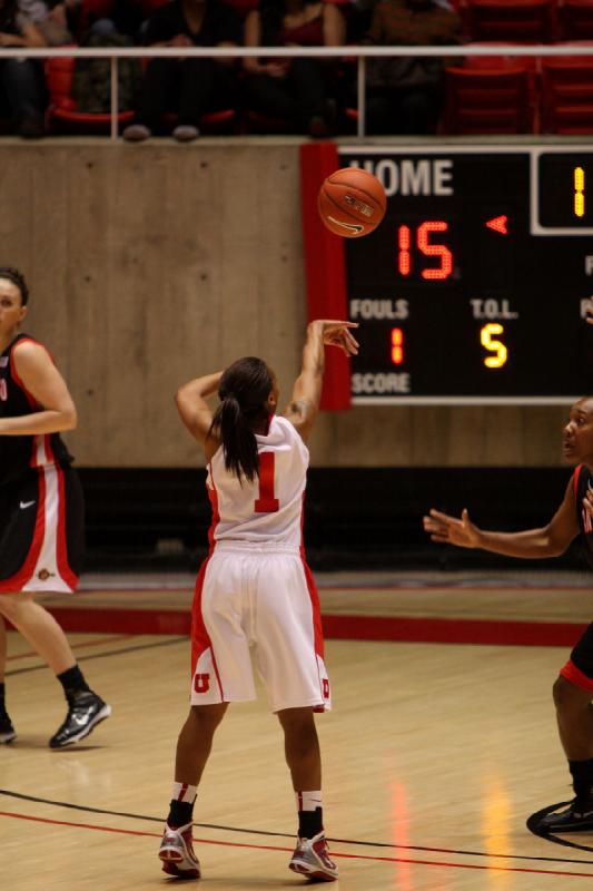 2010-02-21 14:11:44 ** Basketball, Damenbasketball, Janita Badon, SDSU, Utah Utes ** 