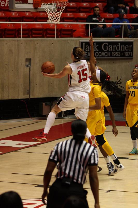 2014-01-12 14:11:49 ** Basketball, Cal, Michelle Plouffe, Utah Utes, Women's Basketball ** 