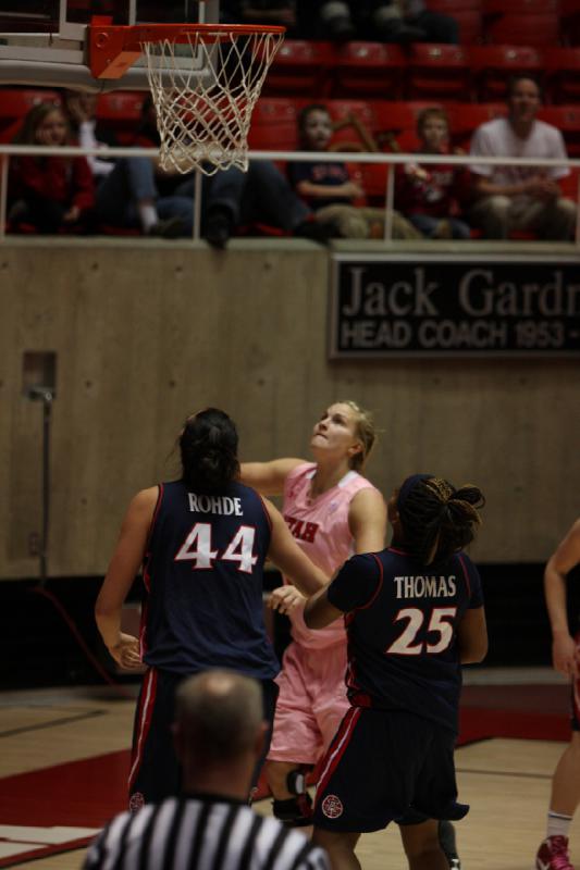 2012-02-11 14:57:35 ** Arizona, Basketball, Damenbasketball, Taryn Wicijowski, Utah Utes ** 