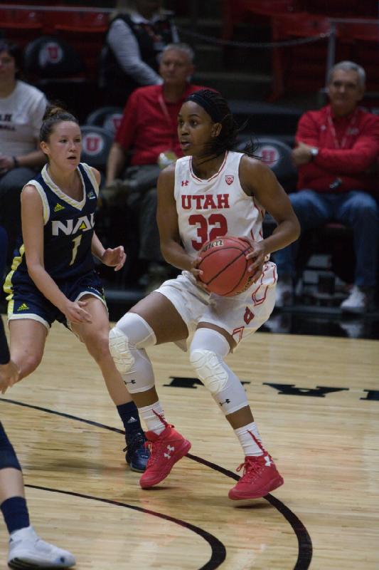 2016-12-21 14:59:11 ** Basketball, Northern Arizona, Tanaeya Boclair, Utah Utes, Women's Basketball ** 