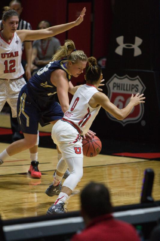 2016-11-03 12:02:23 ** Basketball, Emily Potter, Kiana Moore, South Dakota School of Mines & Technology, Utah Utes, Women's Basketball ** 