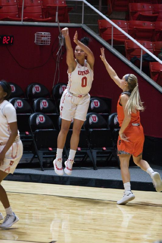 2018-11-19 20:17:32 ** Basketball, Damenbasketball, Erika Bean, Idaho State, Kiana Moore, Utah Utes ** 