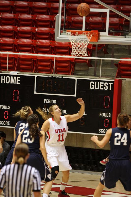 2012-11-01 19:00:30 ** Basketball, Concordia, Taryn Wicijowski, Utah Utes, Women's Basketball ** 