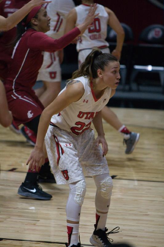 2016-01-02 17:20:10 ** Basketball, Danielle Rodriguez, Katie Kuklok, Paige Crozon, Utah Utes, Washington State, Women's Basketball ** 