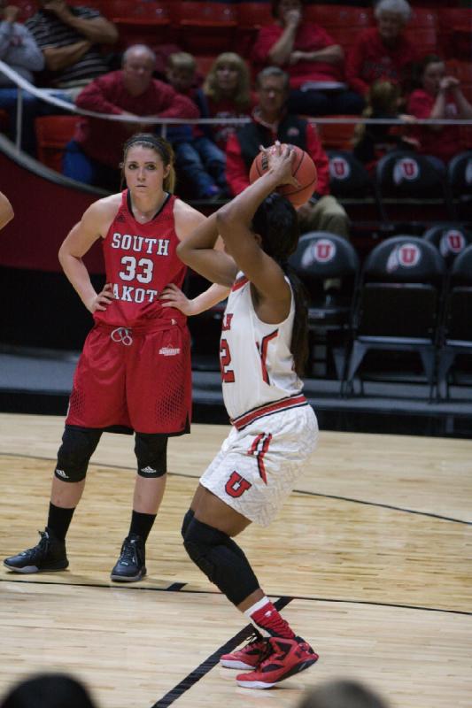 2015-11-13 19:13:13 ** Basketball, South Dakota, Tanaeya Boclair, Utah Utes, Women's Basketball ** 