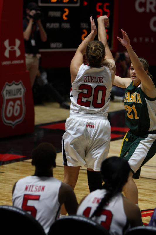 2014-11-05 20:32:30 ** Alaska Anchorage, Basketball, Cheyenne Wilson, Devri Owens, Katie Kuklok, Utah Utes, Women's Basketball ** 