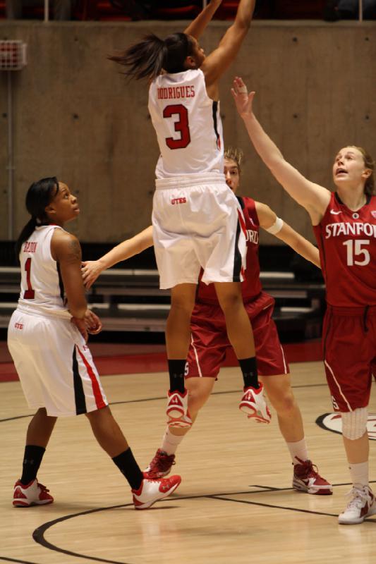 2012-01-12 19:26:48 ** Basketball, Damenbasketball, Iwalani Rodrigues, Janita Badon, Stanford, Utah Utes ** 
