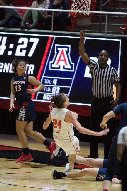 2017-12-29 18:31:59 ** Arizona, Basketball, Damenbasketball, Tilar Clark, Utah Utes ** 