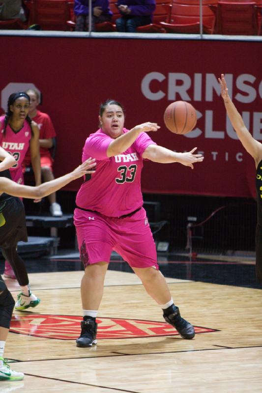 2015-02-20 19:18:24 ** Basketball, Joeseta Fatuesi, Oregon, Utah Utes, Women's Basketball ** 