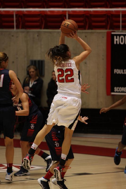 2013-12-21 15:06:09 ** Basketball, Damenbasketball, Danielle Rodriguez, Samford, Utah Utes ** 