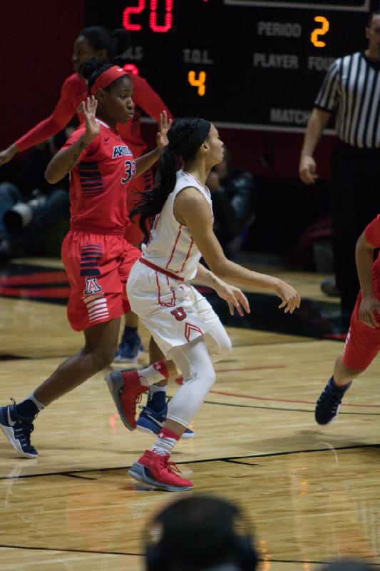 2017-01-08 12:28:50 ** Arizona, Basketball, Kiana Moore, Utah Utes, Women's Basketball ** 