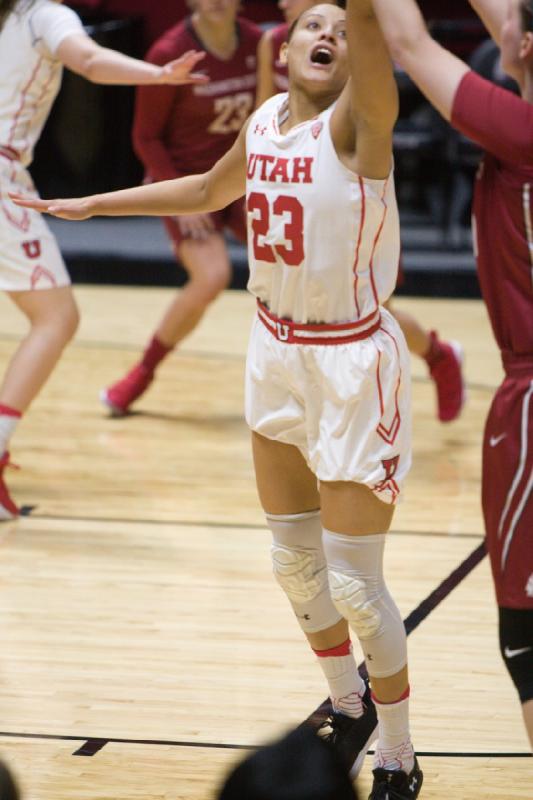 2018-02-16 19:23:58 ** Basketball, Daneesha Provo, Utah Utes, Washington State, Women's Basketball ** 