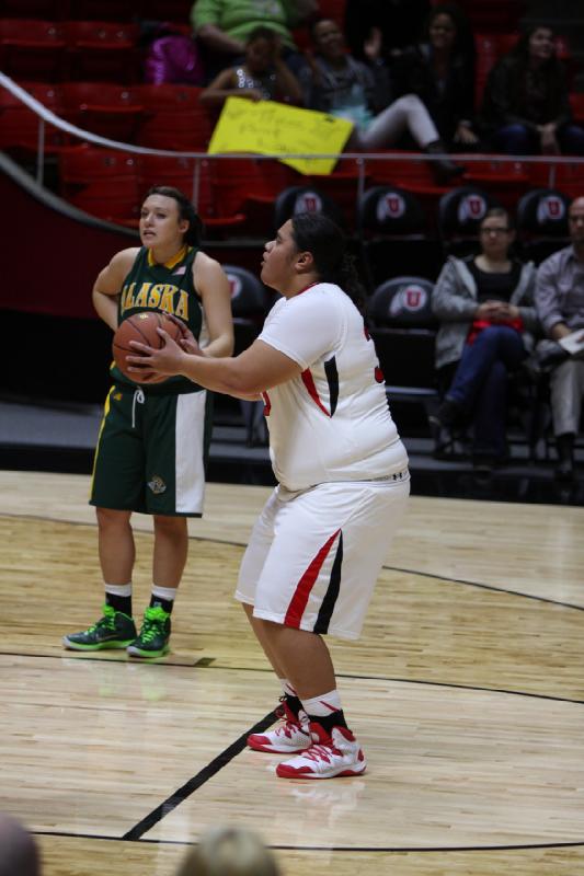 2014-11-05 20:15:08 ** Alaska Anchorage, Basketball, Damenbasketball, Joeseta Fatuesi, Utah Utes ** 