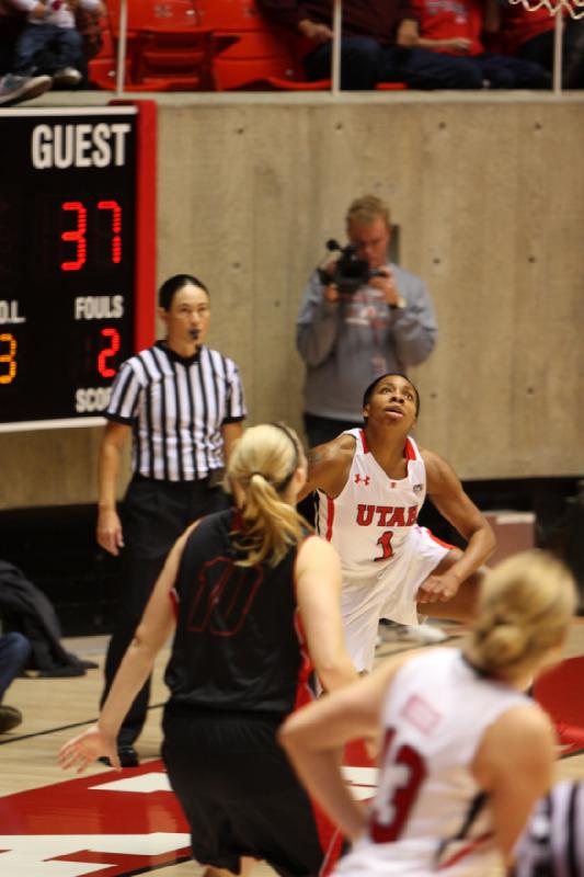 2011-11-13 17:03:55 ** Basketball, Damenbasketball, Janita Badon, Rachel Messer, Southern Utah, Utah Utes ** 