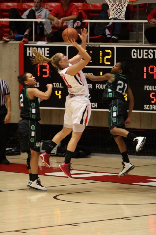 2012-12-29 15:25:38 ** Basketball, North Dakota, Taryn Wicijowski, Utah Utes, Women's Basketball ** 