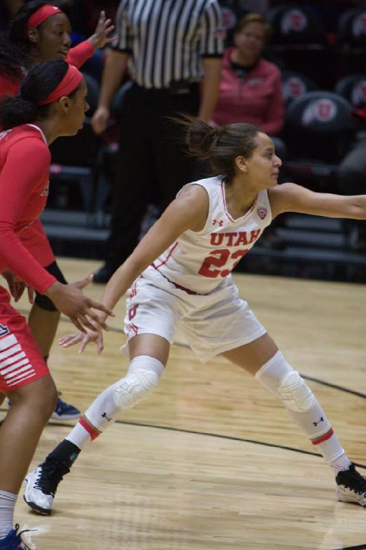 2017-01-08 12:21:22 ** Arizona, Basketball, Daneesha Provo, Utah Utes, Women's Basketball ** 