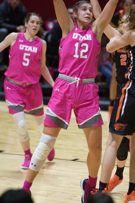 2018-01-26 18:09:10 ** Basketball, Damenbasketball, Emily Potter, Megan Huff, Oregon State, Utah Utes ** 
