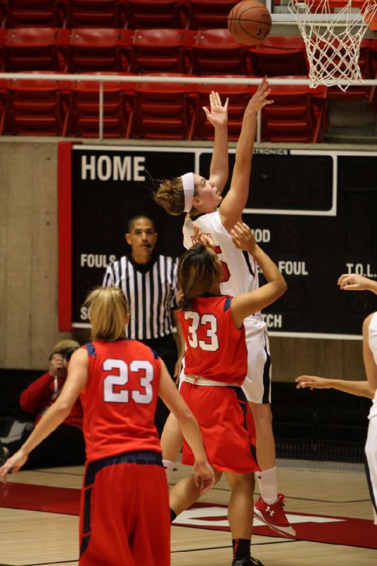 2011-11-05 17:39:31 ** Basketball, Dixie State, Michelle Plouffe, Utah Utes, Women's Basketball ** 