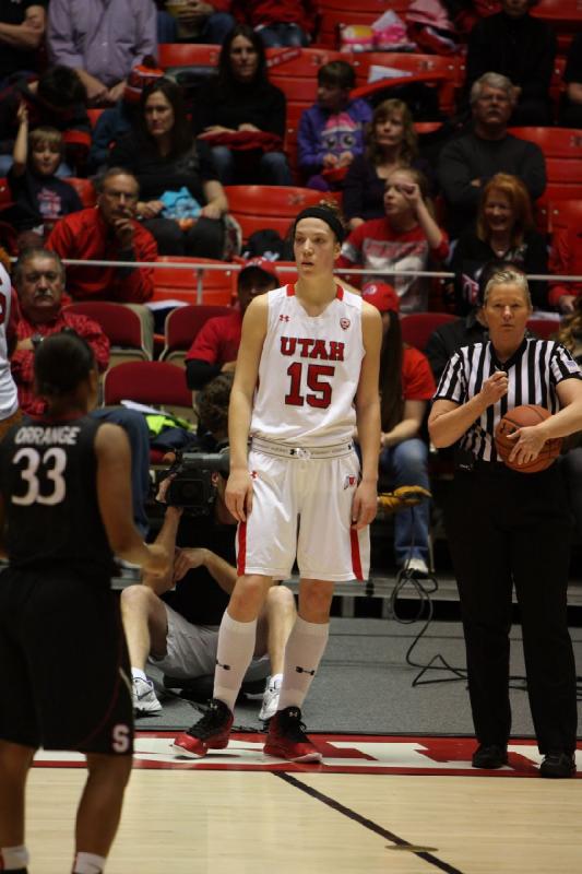 2014-01-10 19:00:14 ** Basketball, Damenbasketball, Michelle Plouffe, Stanford, Utah Utes ** 