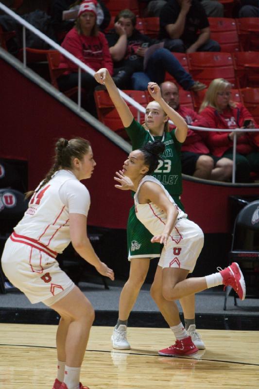 2018-12-01 18:03:38 ** Andrea Torres, Basketball, Kiana Moore, Utah Utes, Utah Valley University, Women's Basketball ** 