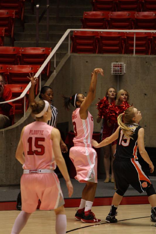 2013-02-10 13:01:44 ** Basketball, Iwalani Rodrigues, Michelle Plouffe, Oregon State, Utah Utes, Women's Basketball ** 