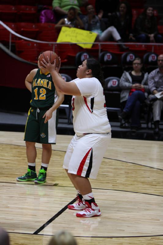 2014-11-05 20:15:08 ** Alaska Anchorage, Basketball, Joeseta Fatuesi, Utah Utes, Women's Basketball ** 