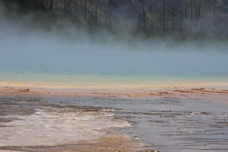 2009-08-03 11:33:51 ** Yellowstone National Park ** 'Grand Prismatic Spring'.