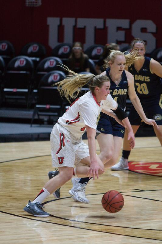 2015-12-29 19:10:15 ** Basketball, Damenbasketball, Paige Crozon, UC Davis, Utah Utes ** 