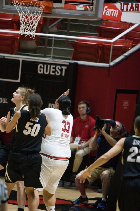 2015-01-18 12:23:11 ** Basketball, Colorado, Joeseta Fatuesi, Utah Utes, Women's Basketball ** 