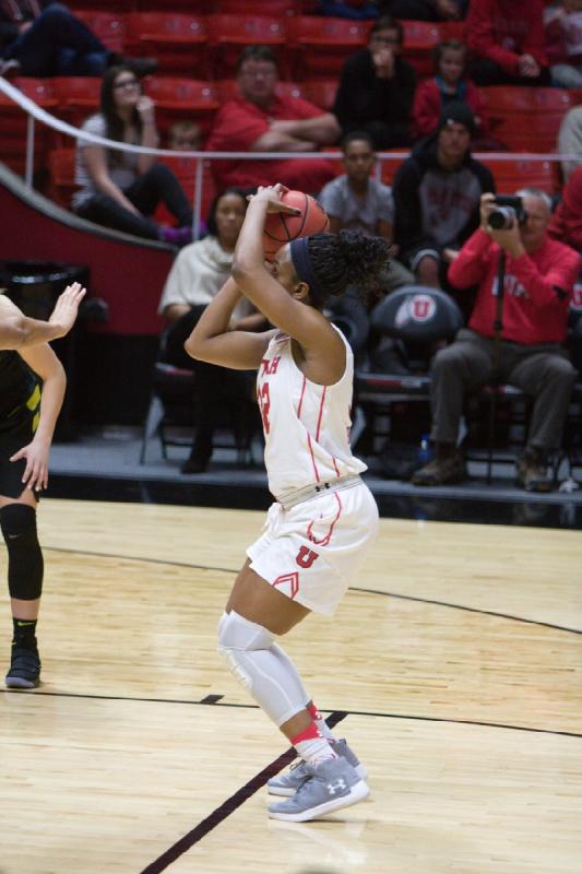 2018-01-28 13:29:32 ** Basketball, Damenbasketball, Oregon, Tanaeya Boclair, Utah Utes ** 