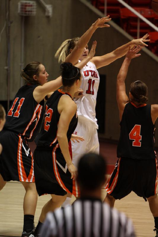 2011-12-06 19:55:27 ** Basketball, Idaho State, Taryn Wicijowski, Utah Utes, Women's Basketball ** 