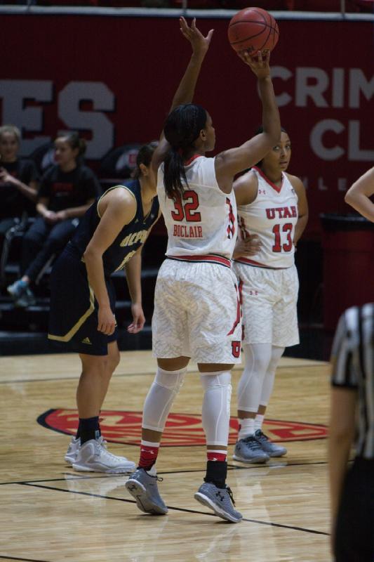 2015-12-29 19:32:16 ** Basketball, Devri Owens, Tanaeya Boclair, UC Davis, Utah Utes, Women's Basketball ** 