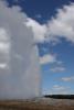 Water column of Old Faithful.