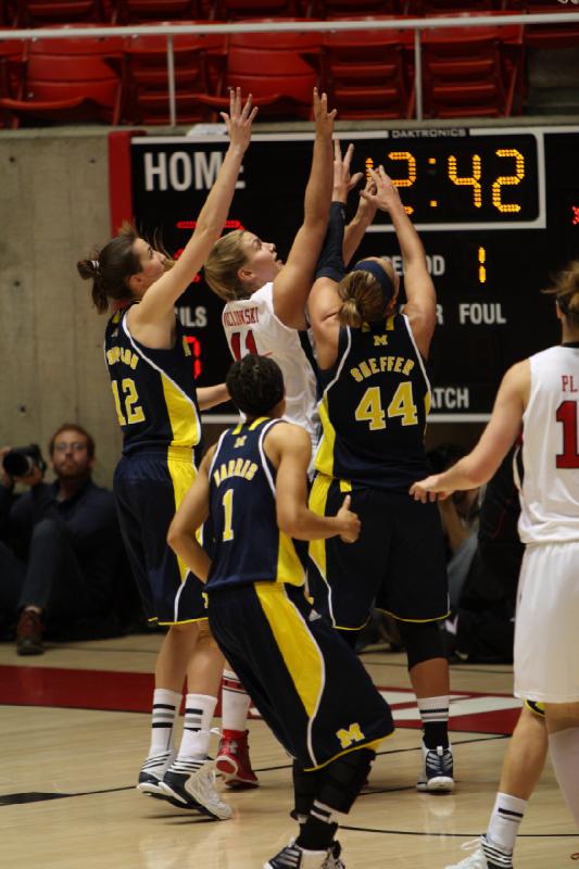 2012-11-16 16:42:21 ** Basketball, Michigan, Taryn Wicijowski, Utah Utes, Women's Basketball ** 