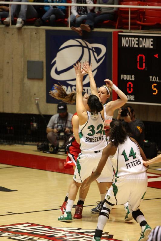 2011-03-19 16:26:25 ** Basketball, Michelle Plouffe, Notre Dame, Utah Utes, Women's Basketball ** 