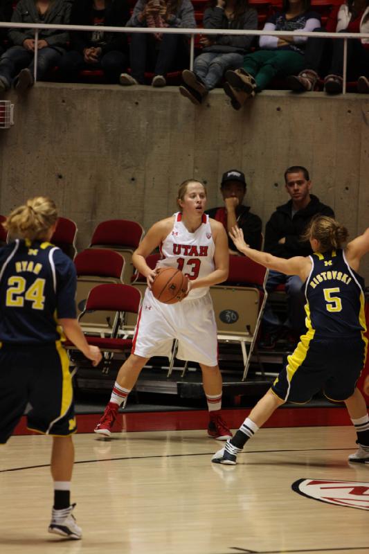 2012-11-16 17:00:21 ** Basketball, Michigan, Rachel Messer, Utah Utes, Women's Basketball ** 
