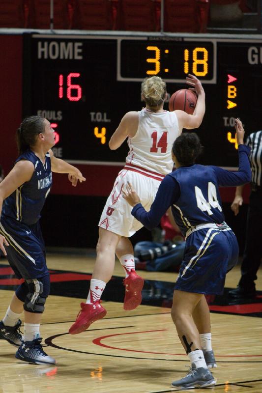 2016-11-12 14:11:50 ** Basketball, Damenbasketball, Montana State, Paige Crozon, Utah Utes ** 