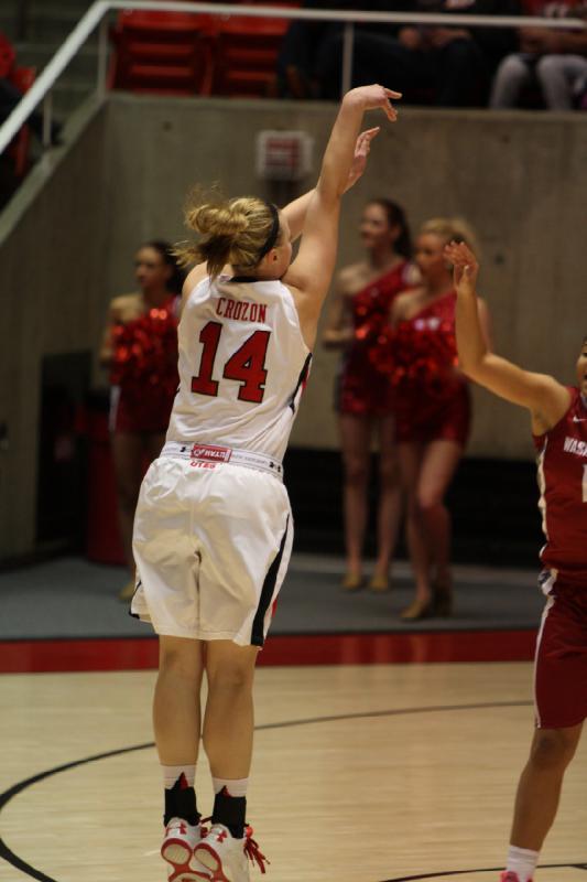 2013-02-24 14:18:24 ** Basketball, Paige Crozon, Utah Utes, Washington State, Women's Basketball ** 