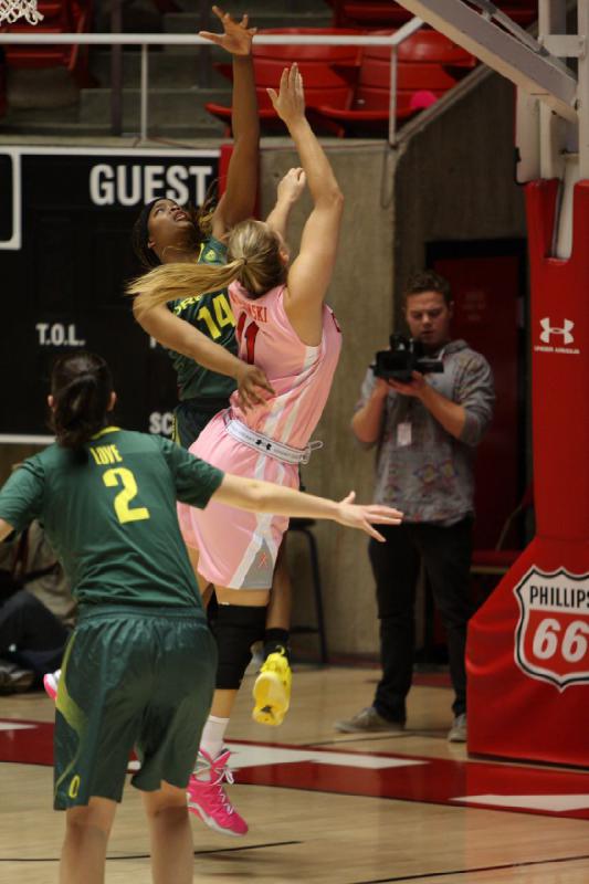 2013-02-08 19:11:39 ** Basketball, Oregon, Taryn Wicijowski, Utah Utes, Women's Basketball ** 