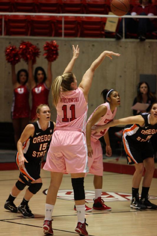 2013-02-10 13:14:32 ** Basketball, Iwalani Rodrigues, Oregon State, Taryn Wicijowski, Utah Utes, Women's Basketball ** 