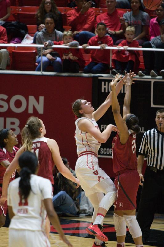 2017-01-13 18:32:03 ** Basketball, Emily Potter, Erika Bean, Stanford, Utah Utes, Women's Basketball ** 